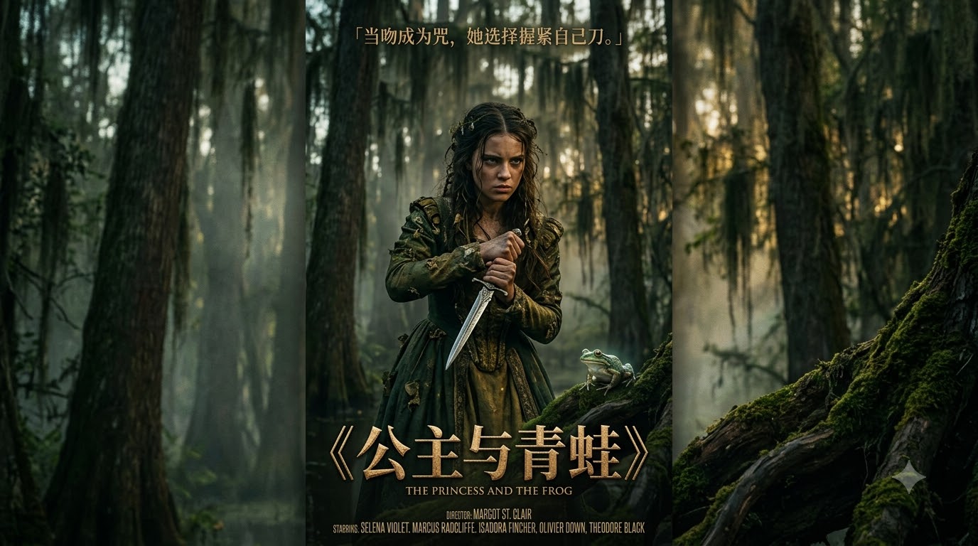 《公主与青蛙》海报